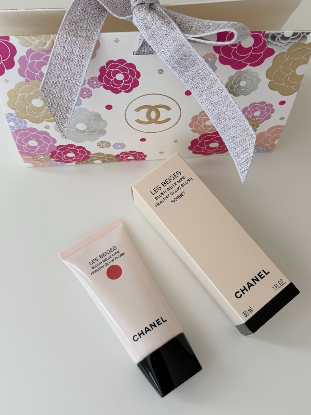 NWT Chanel Les Beiges Healthy Glow Blush, Sorbet - Picture 2 of 11